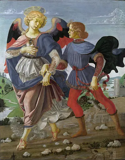 Tobias und der Engel Leonardo da Vinci